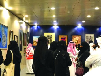53 مشاركا بمعرض «جسفت» الجبيل التشكيلي الأول