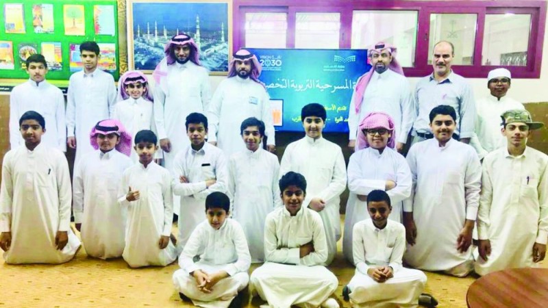 ختام دورة مسرحية مدرسية في الأحساء