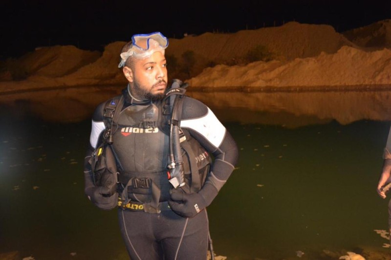 بالصور.. مصرع مقيم غرقاً في جدة