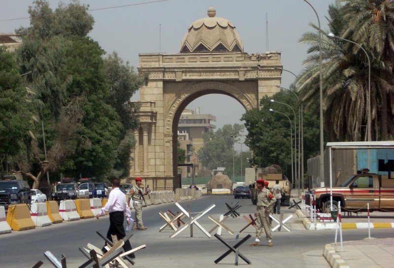 سقوط صاروخين على المنطقة الخضراء في وسط بغداد ولا ضحايا