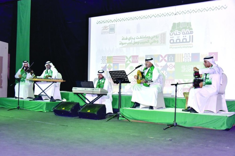 600 محتفل بـ «يوم الوطن» في «ثقافة الدمام»
