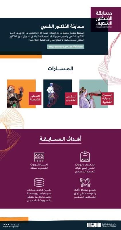«الثقافة» تطلق مسابقة «كنوز الفلكلور»