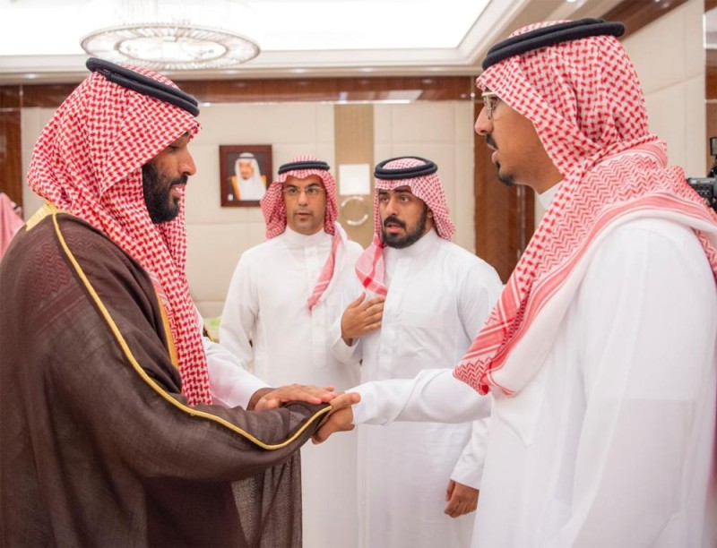ولي العهد: وفاة اللواء الفغم مؤلمة على الجميع