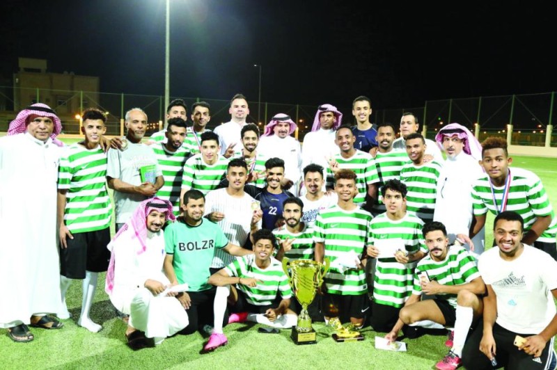 مركز صامطة بطل المملكة لقدم الصم