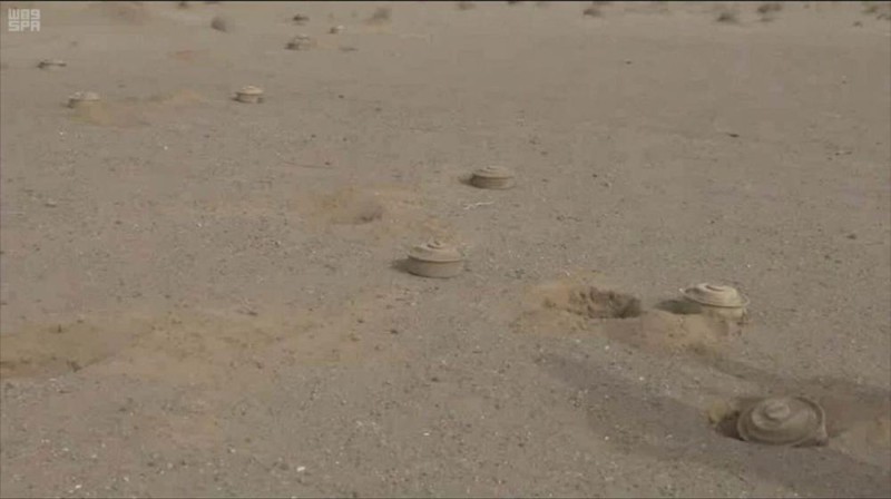 «مسام» ينتزع 752 لغمًا حوثياً في أسبوع