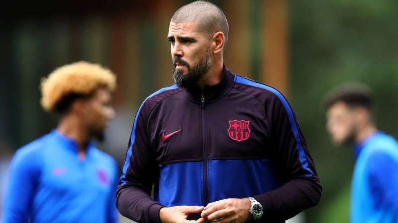 برشلونة يقيل «فالديز» من تدريب فريق الشباب