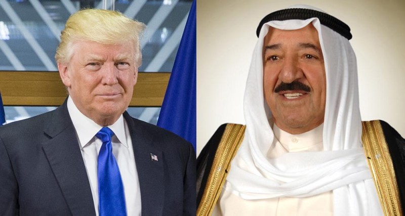 الرئيس الأمريكي يطمئن على صحة أمير الكويت
