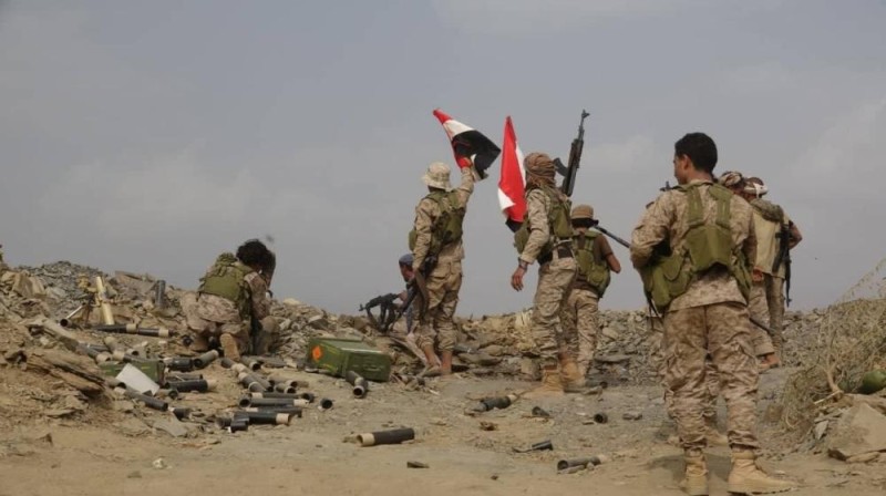 الجيش اليمني يستكمل تأمين مناطق بالضالع
