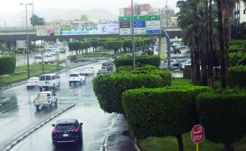 اطمئنان على عمل المراقبة للحالات الماطرة (اليوم)