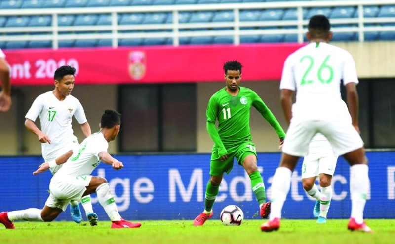 الأخضر الأولمبي يتعادل مع إندونيسيا وديا