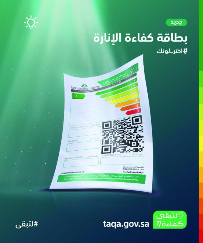5 نصائح من «كفاءة» لترشيد استهلاك «الإنارة»