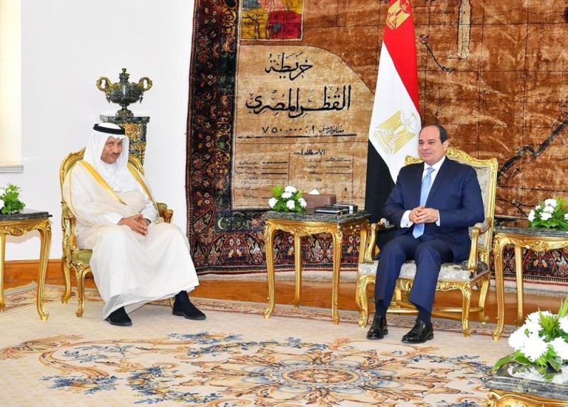 السيسي : أمن الخليج مرتبط بالأمن القومي المصري