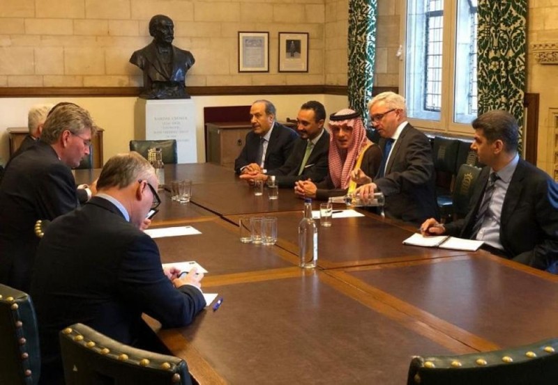 «الجبير» يزور البرلمان البريطاني