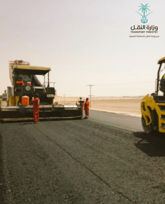 اتمام سفلتة الطريق الدائري الشمالي بالأحساء