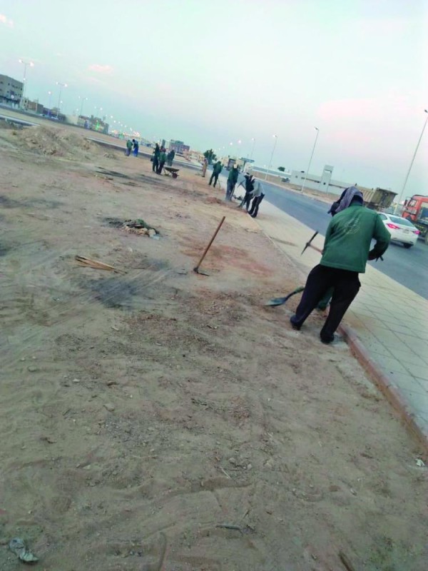 تطوير طريق «الملك سلمان» بالسيح