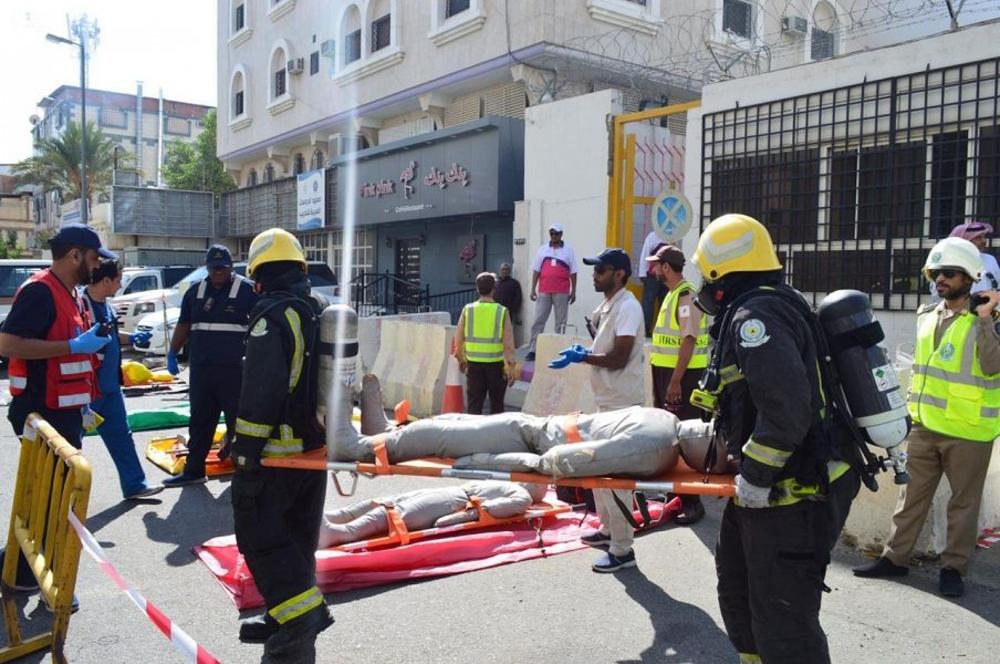 فرضية حريق في مبنى الاتصالات السعودية