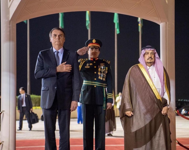 رئيس البرازيل يصل الرياض