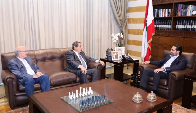 الحريري يستعرض مع نائب رئيس مجلس النواب تطورات الأوضاع