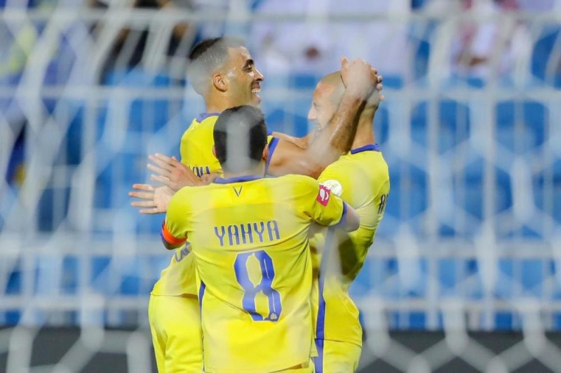 النصر يفوز على أبها برباعية نظيفة