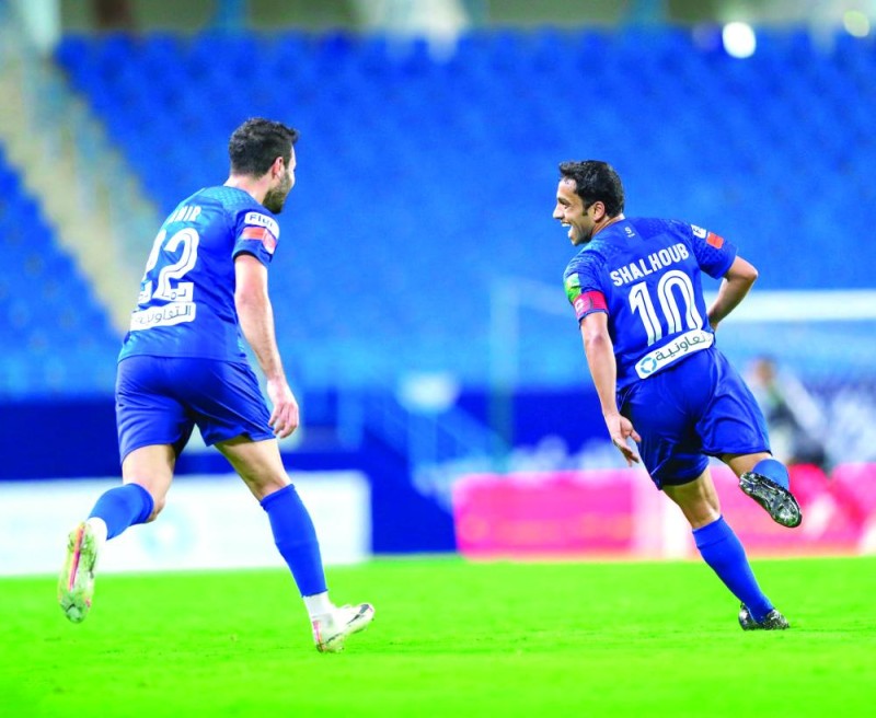 الهلال يستعرض في عرعر