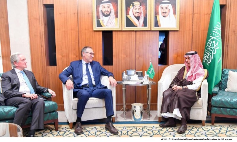 وزير الخارجية يستقبل مدير'الإيسيسكو' ووفداً فرنسياً