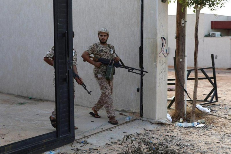 الجيش الليبي يدمر عربات مصفحة تركية في مصراتة 