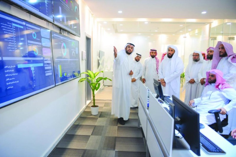 غرفة عمليات رقمية لمتابعة أعمال المحاكم