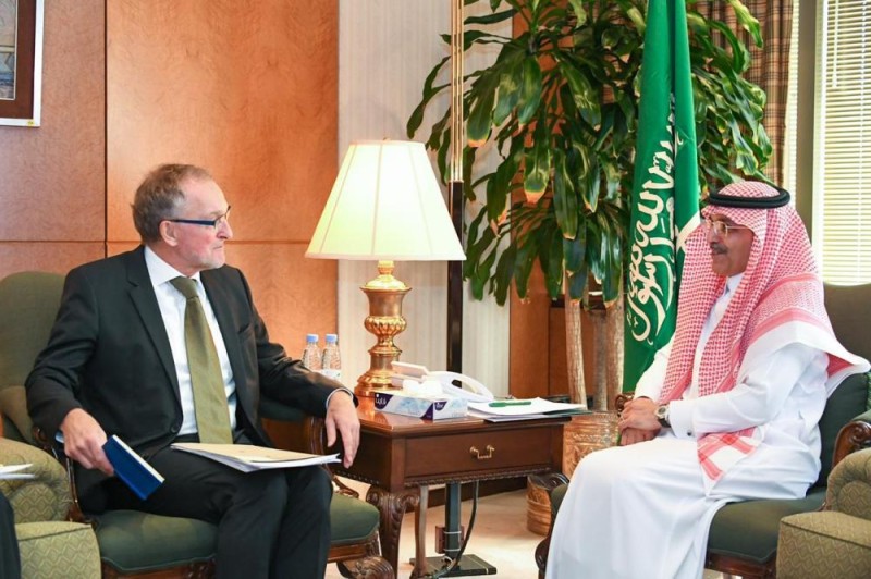 وزير المالية يبحت تعزيز التعاون مع سفير ألمانيا 