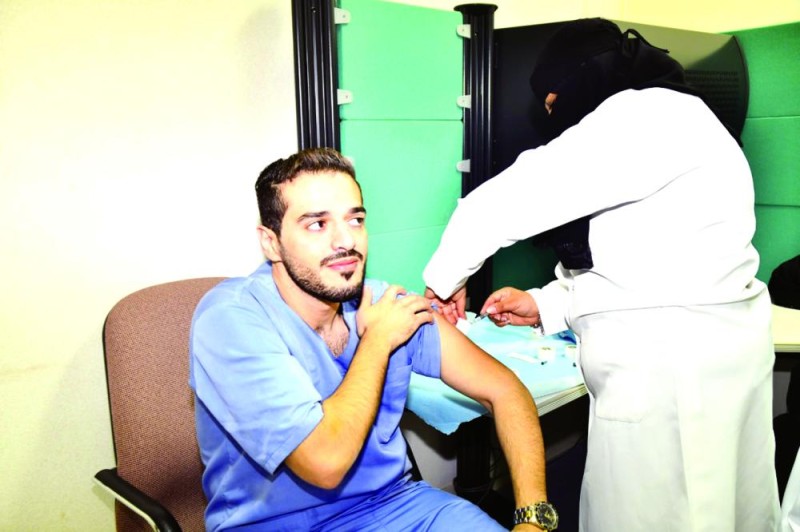 حملة تطعيم ضد الإنفلونزا بـ«إيفاء»