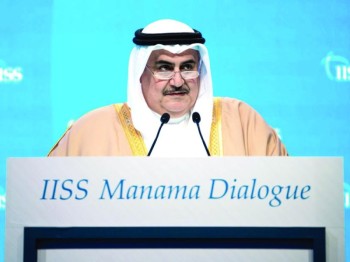وزير خارجية البحرين: المنطقة قادرة على حل مشاكلها