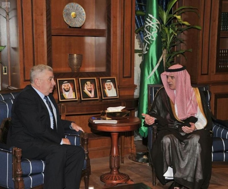 «الجبير» يستعرض العلاقات مع السفير الأمريكي