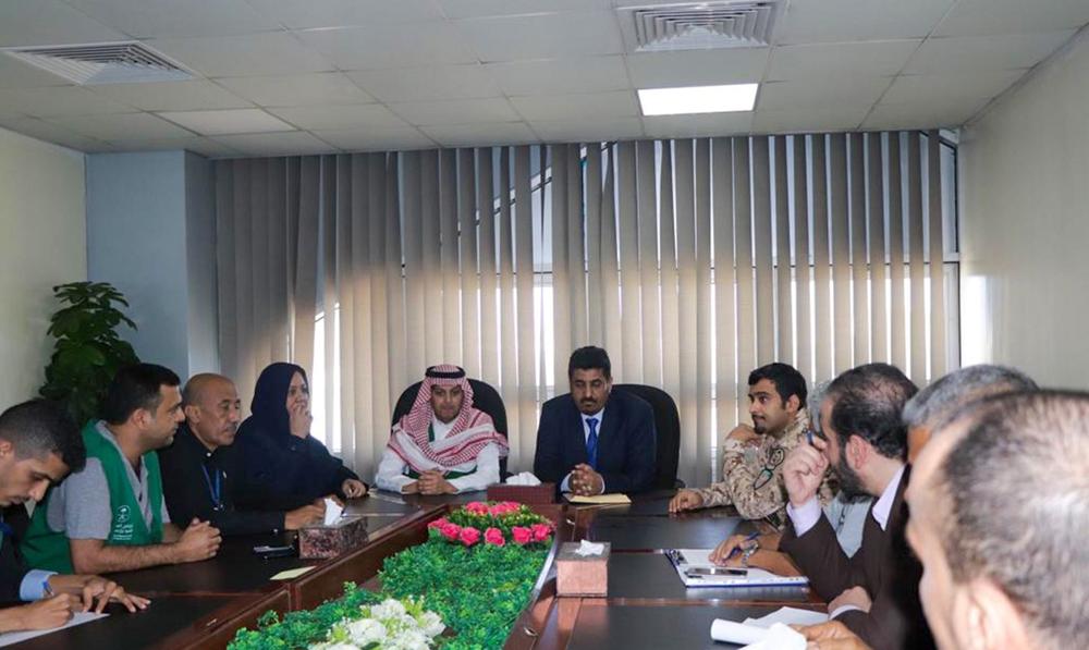 البرنامج السعودي يقف على احتياجات مطار عدن الدولي