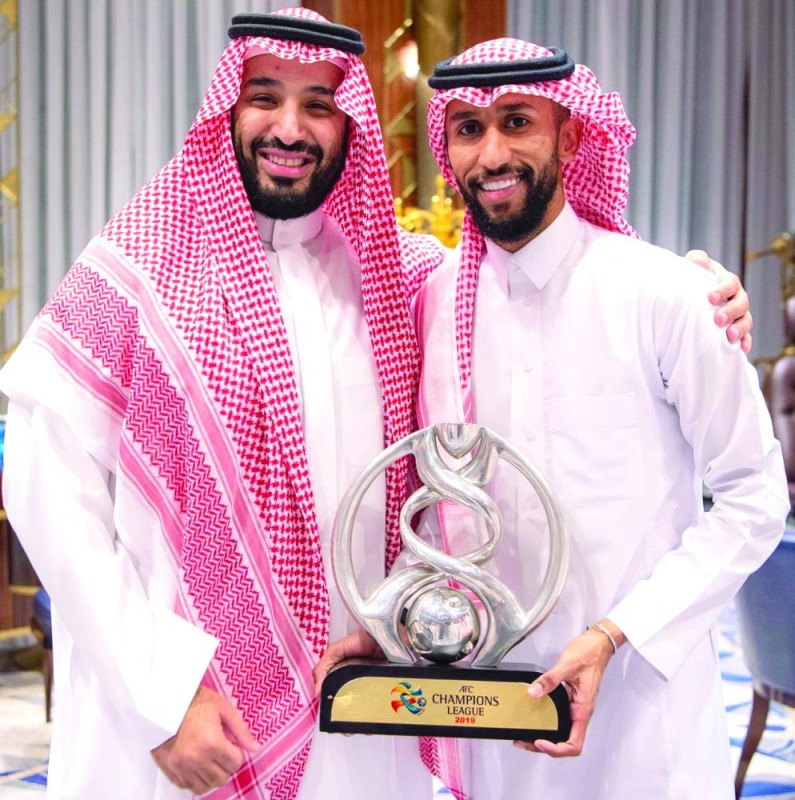 أبطال آسيا: ولي العهد ضاعف أفراحنا