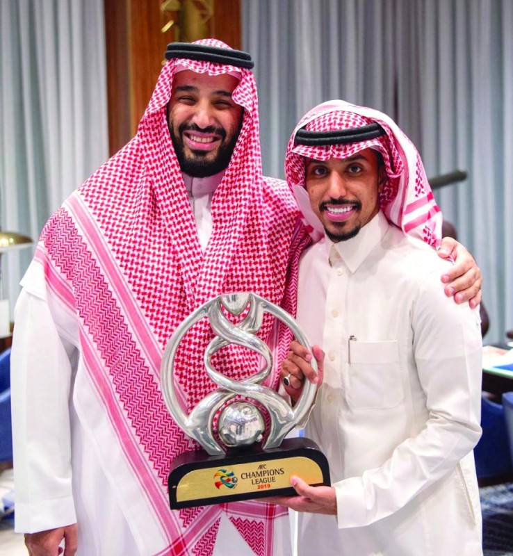 أبطال آسيا: ولي العهد ضاعف أفراحنا