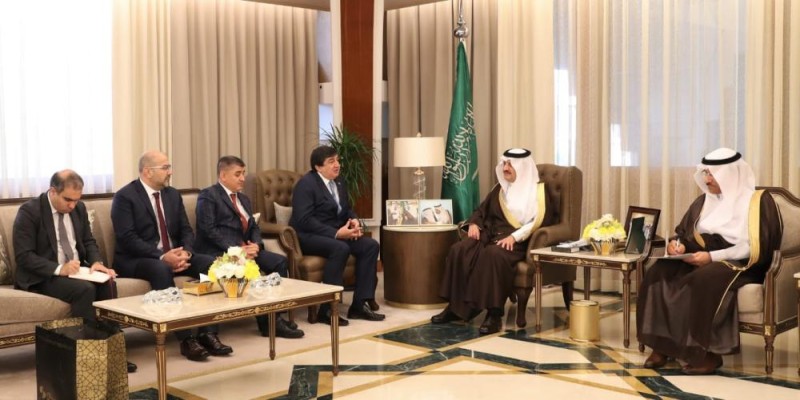 أمير الشرقية يلتقي سفير تركيا 