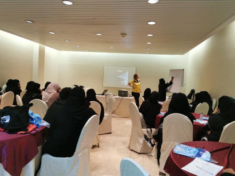 ختام الدورة التمهيدية لمدربات السلة