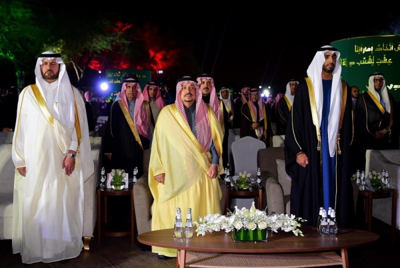 أمير الرياض يشرف حفل سفارة الإمارات 