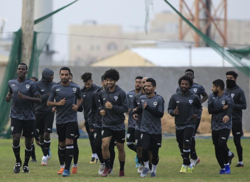 هجر يواصل تدريباته استعدادا لوج