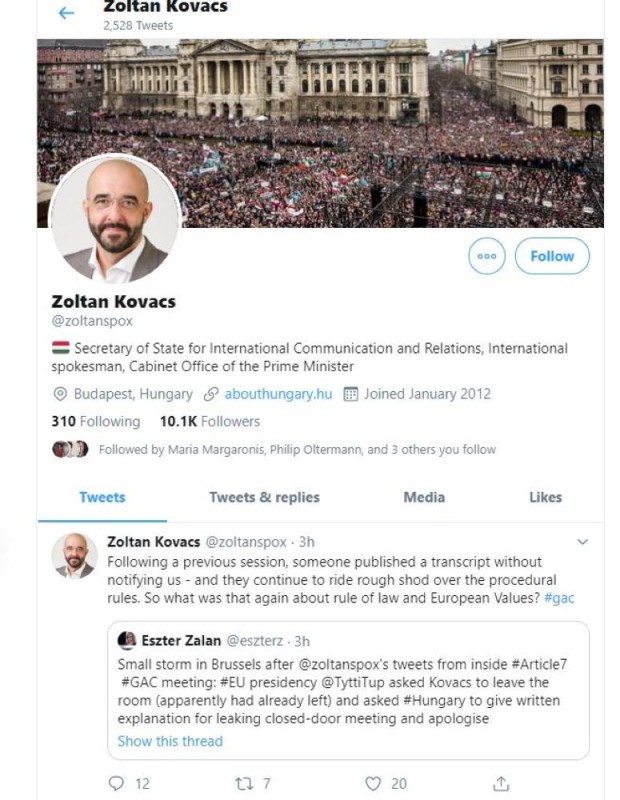 إنهاء اجتماع وزاري أوروبي بسبب تغريدات