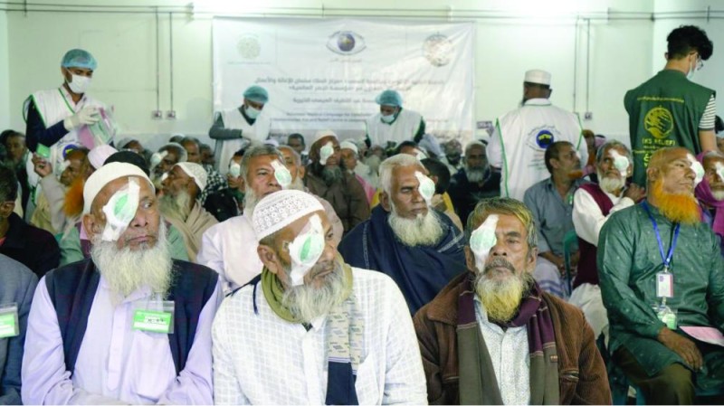 285 جراحة لمكافحة العمى في بنجلاديش
