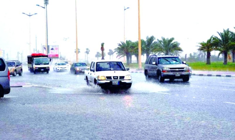 أمطار غزيرة على المنطقة الشرقية.. اليوم وغدا