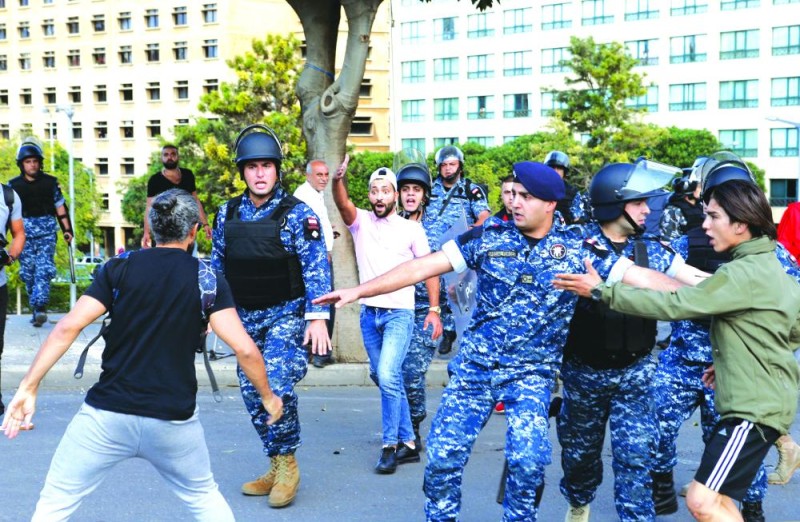بلطجة «حزب الله وأمل» تتكرر في «رينغ» بيروت