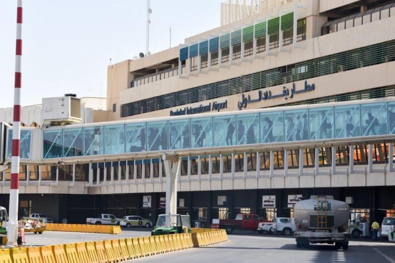 الأحوال الجوية توقف حركة الملاحة بمطار بغداد