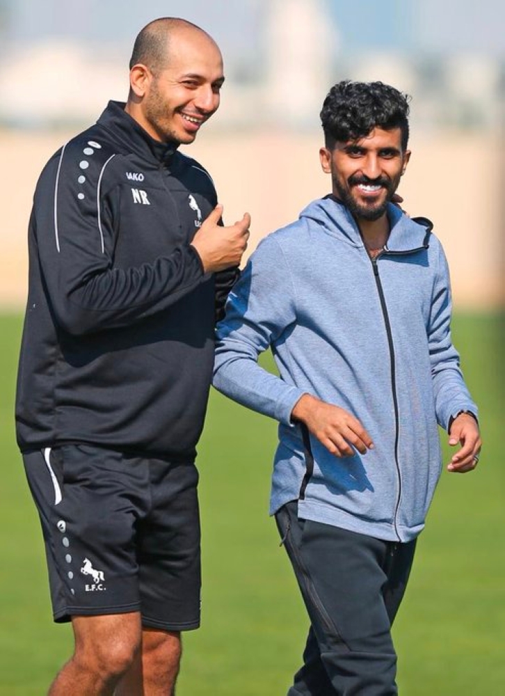 الكويكبي يقترب من العودة للتدريبات
