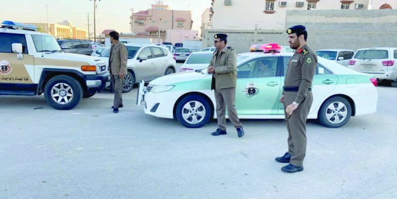 تكثيف التواجد المروري حول مدارس النعيرية