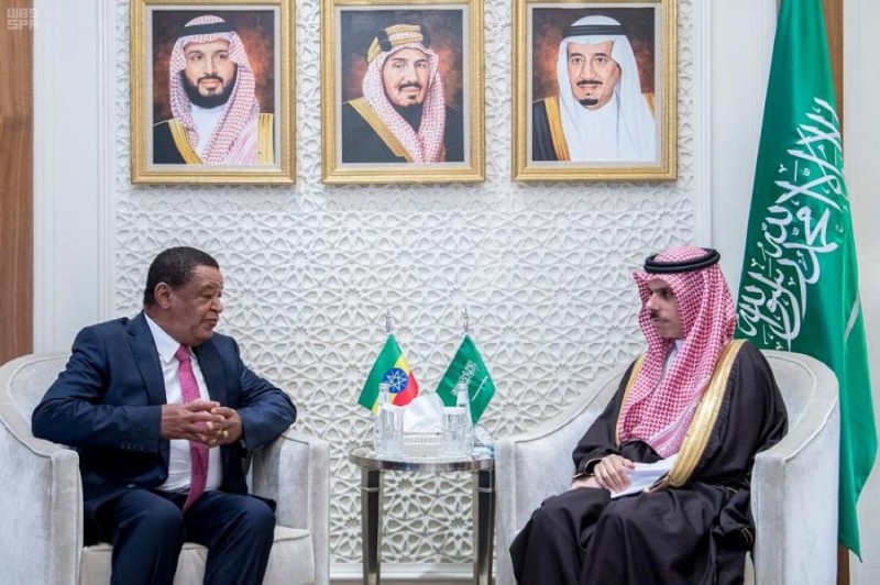 وزير الخارجية يستقبل رئيس أثيوبيا السابق