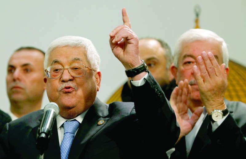 الرئيس الفلسطيني: لا سلام بدون القدس