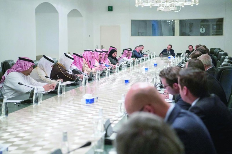 الأوضاع الإقليمية بين الجبير ورؤساء البعثات الأوروبية