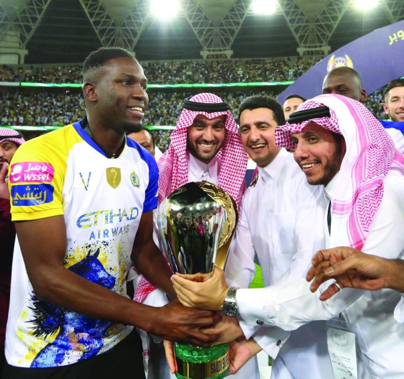 عالمي.. والفرح ما تتركه .. مبروك.. سوبر المملكة