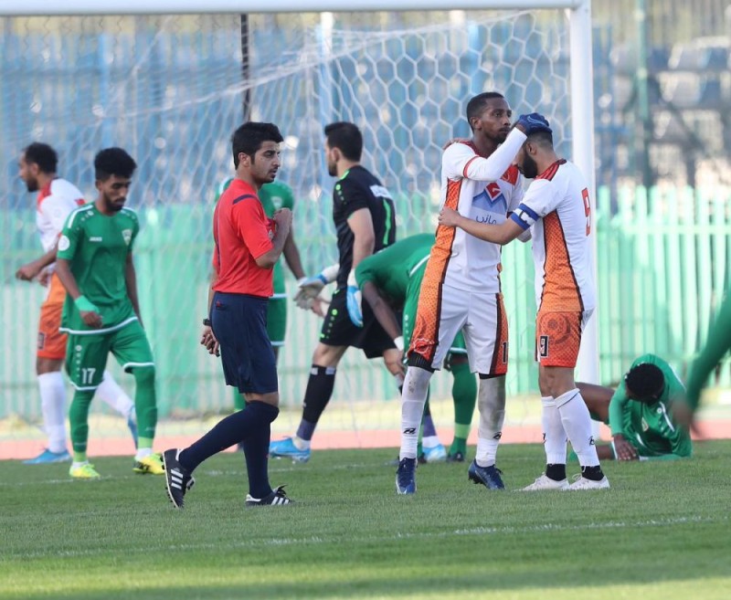 الثقبة يكتسح الأنصار بخماسية